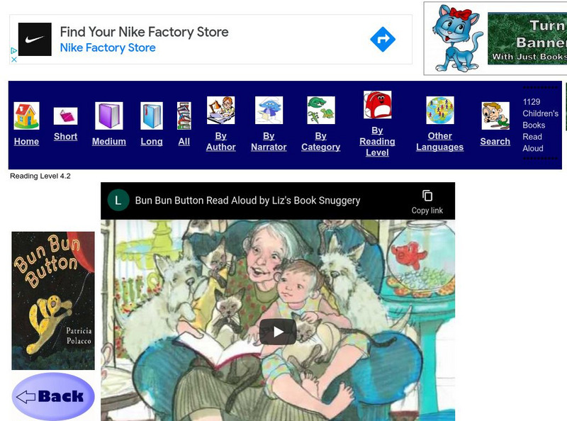 Just Books Read Aloud: Patricia Polacco: Bun Bun Buttons eBook