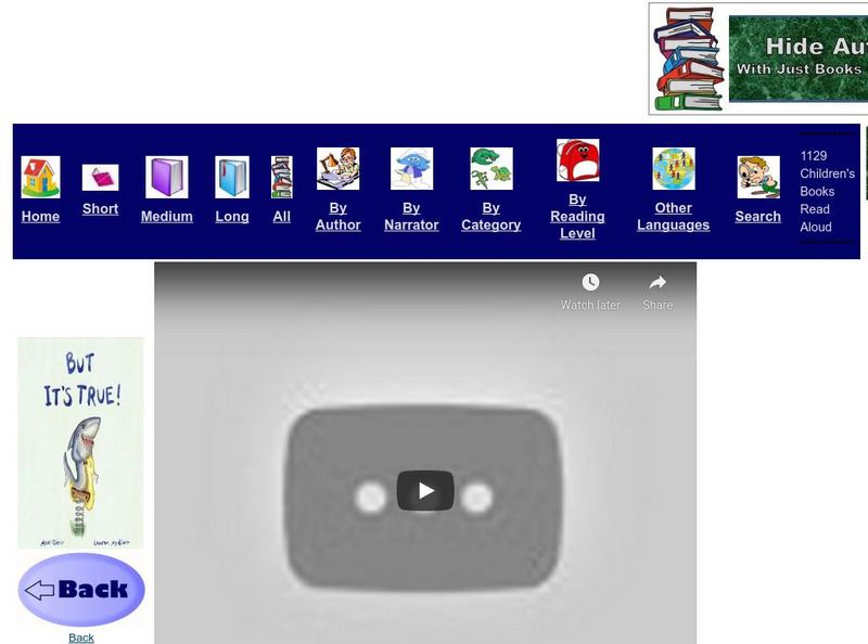 Just Books Read Aloud: Matt Glover: But It's True eBook
