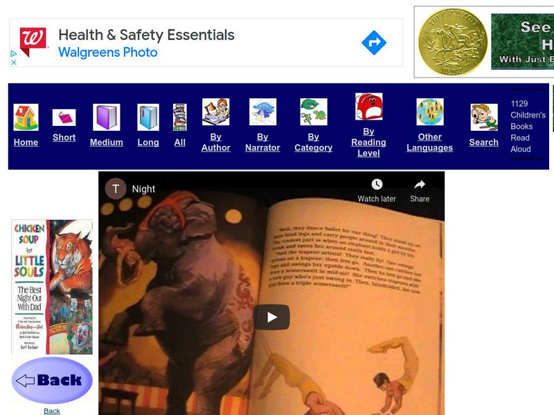 Just Books Read Aloud: Reader Best Night Out With Dad eBook