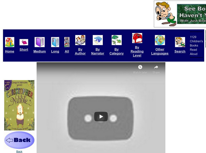 Just Books Read Aloud: Charlotte Middleton: Christopher Nibble eBook