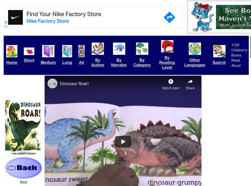 Just Books Read Aloud: Paul Strickland: Dinosaur Roar eBook