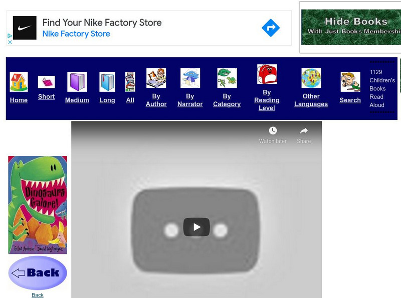 Just Books Read Aloud: Giles Andreae: Dinosaurus Galore eBook