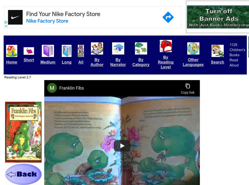 Just Books Read Aloud: Paulette Bourgeois: Franklin Fibs eBook