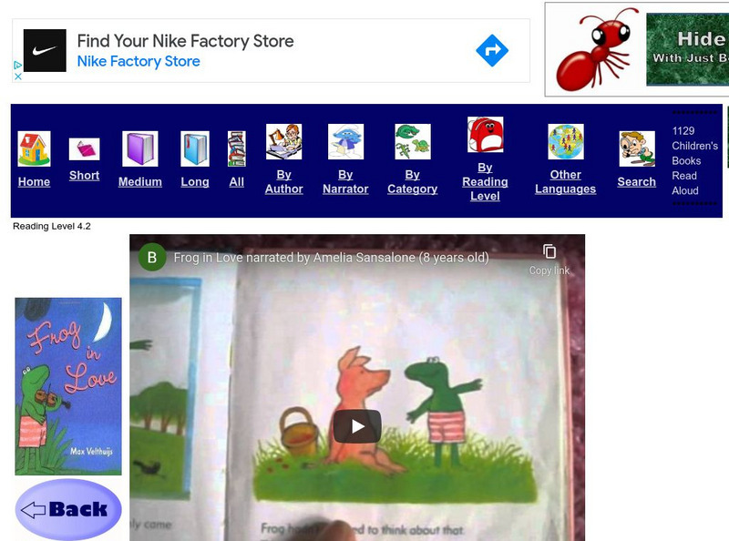 Just Books Read Aloud: Max Velthuijs: Frog in Love eBook