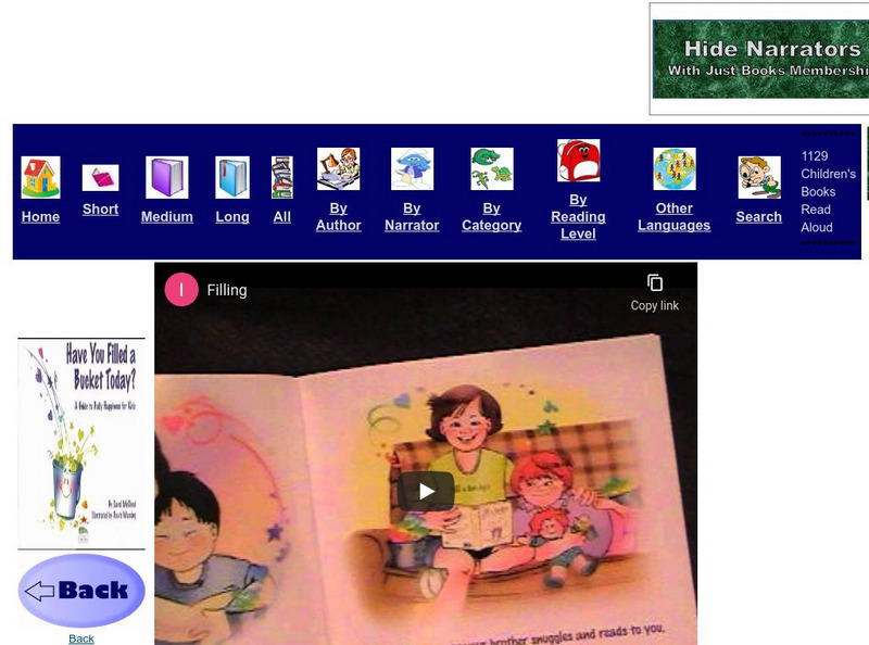 Just Books Read Aloud: Carol Mc Cloud: Have You Filled a Bucket Today? eBook