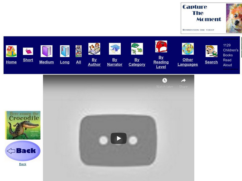 Just Books Read Aloud: Kathryn White: Here Comes the Crocodile eBook