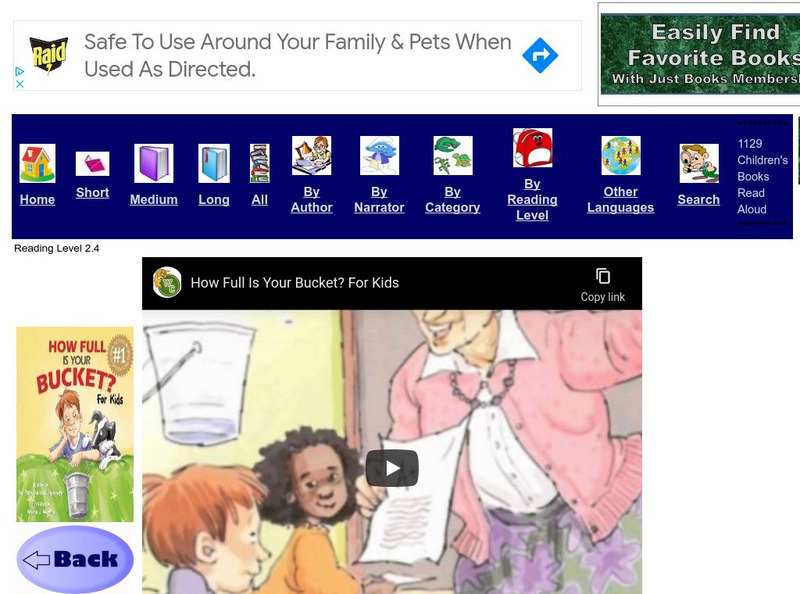 Just Books Read Aloud: Tom Rath and Mary Rechmeyer: How Full Is Your Bucket eBook