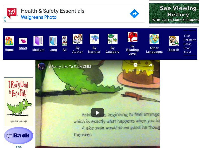 Just Books Read Aloud: Sylviane Donnio: I Really Want to Eat a Child eBook