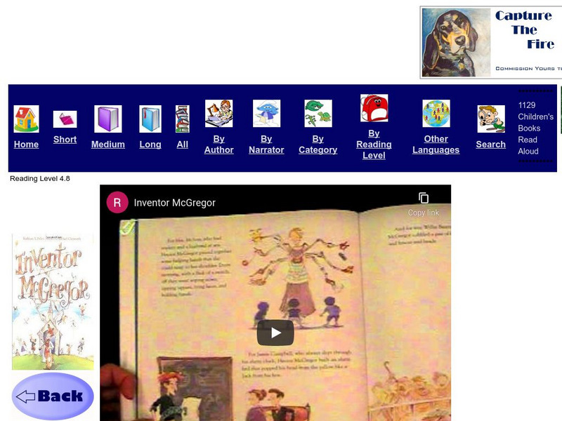 Just Books Read Aloud: Bill Peet: Inventor Mc Gregor eBook