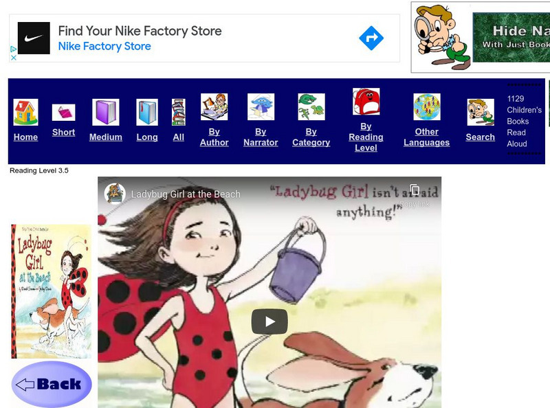 Just Books Read Aloud: Jacky Davis: Ladybug Girl at the Beach eBook