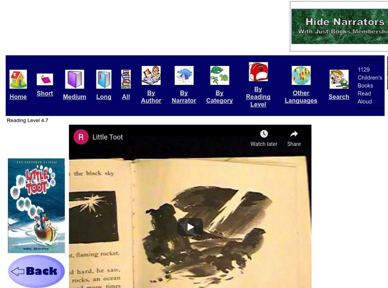 Just Books Read Aloud: Hardie Gramatky: Little Toot eBook