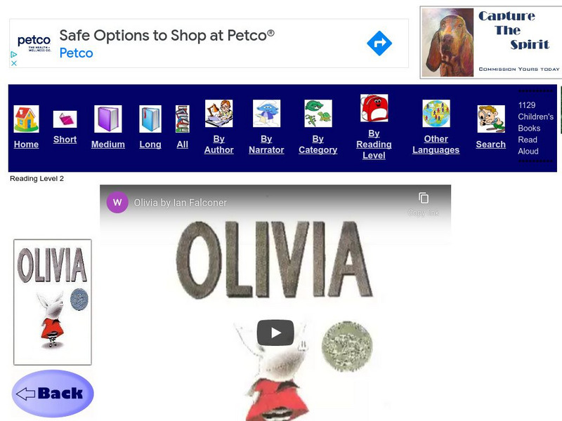 Just Books Read Aloud: Ian Falconer: Olivia eBook Just Books Read Aloud: Ian Falconer: Olivia eBook