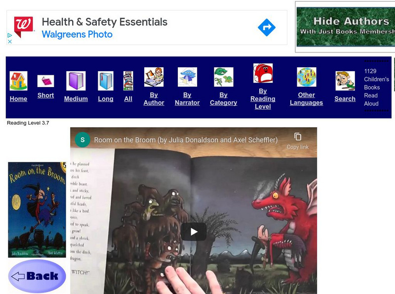 Just Books Read Aloud: Julia Donaldson: Room on the Broom eBook Just Books Read Aloud: Julia Donaldson: Room on the Broom eBook