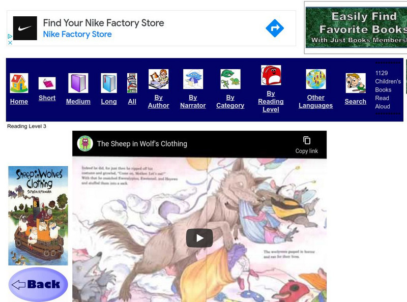 Just Books Read Aloud: Satoshi Kiamura: Sheep in Wolves' Clothes eBook