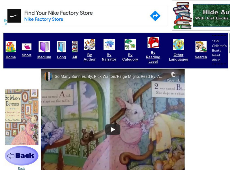 Just Books Read Aloud: So Many Bunnies: A Bedtime Abc and Counting Book eBook Just Books Read Aloud: So Many Bunnies: A Bedtime Abc and Counting Book eBook