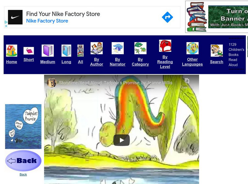 Just Books Read Aloud: Jeanne Willis: Tadpole's Promise eBook