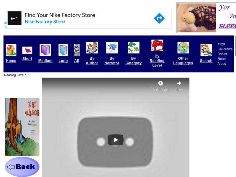 Just Books Read Aloud: Laura Numeroff: The Best Mouse Cookie eBook