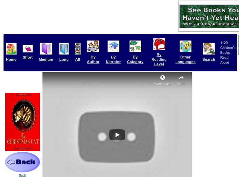 Just Books Read Aloud: Efner Tudor Holmes: The Christmas Cat eBook Just Books Read Aloud: Efner Tudor Holmes: The Christmas Cat eBook