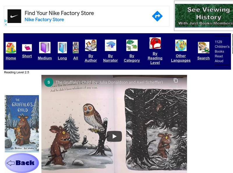 Just Books Read Aloud: Axel Scheffler and Julia Donaldson: The Gruffalo's Child eBook Just Books Read Aloud: Axel Scheffler and Julia Donaldson: The Gruffalo's Child eBook