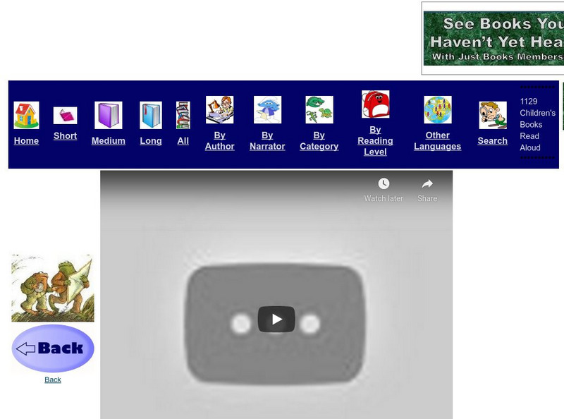 Just Books Read Aloud: Arnold Lobel: The Hat With Frog and Toad eBook Just Books Read Aloud: Arnold Lobel: The Hat With Frog and Toad eBook