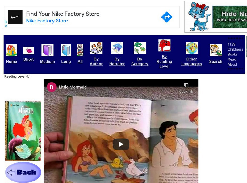 Just Books Read Aloud: Michael Tagenbaum: The Little Mermaid eBook