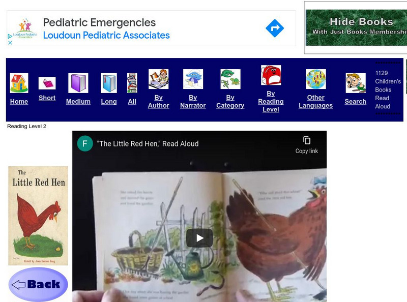 Just Books Read Aloud: Mel Perarsky: The Little Red Hen eBook Just Books Read Aloud: Mel Perarsky: The Little Red Hen eBook