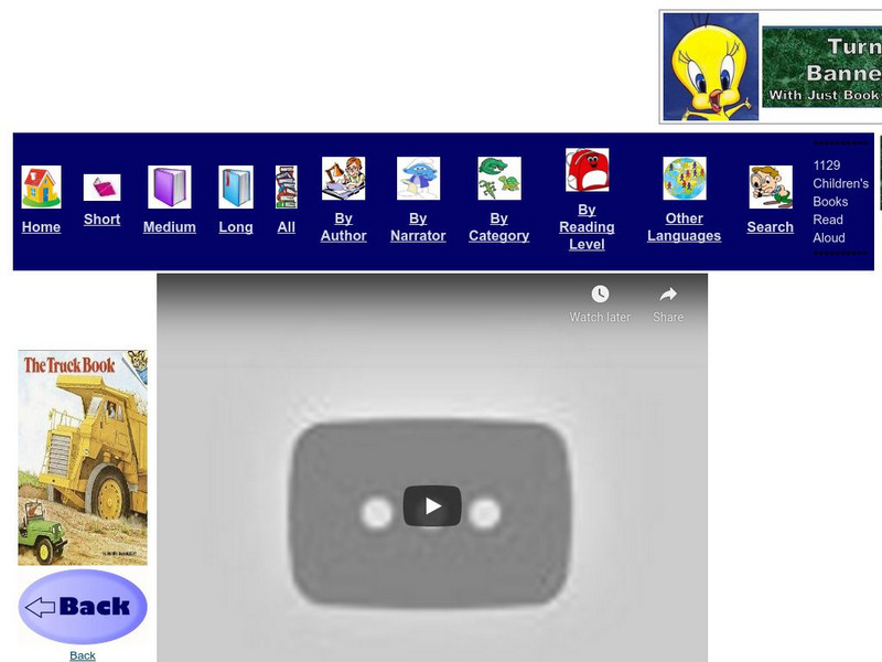 Just Books Read Aloud: Harry Mc Naught: The Truck Book eBook