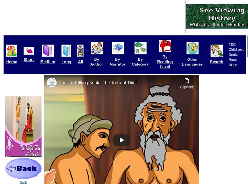 Just Books Read Aloud: Appu Series: The Truthful Thief eBook Just Books Read Aloud: Appu Series: The Truthful Thief eBook