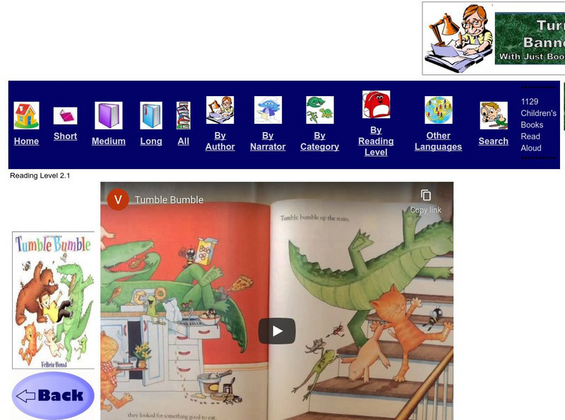 Just Books Read Aloud: Felicia Bond: Tumble Bumble eBook Just Books Read Aloud: Felicia Bond: Tumble Bumble eBook