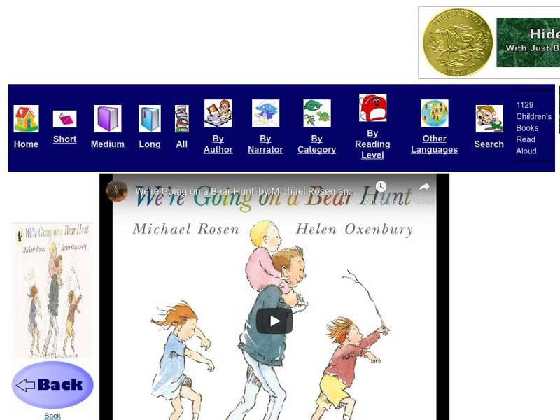 Just Books Read Aloud: Michael Rosen: We're Going on a Bear Hunt eBook