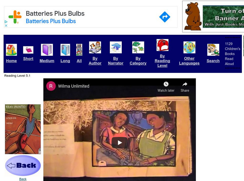 Just Books Read Aloud: How Wilma Rudolph Became the World's Fastest Woman eBook Just Books Read Aloud: How Wilma Rudolph Became the World's Fastest Woman eBook