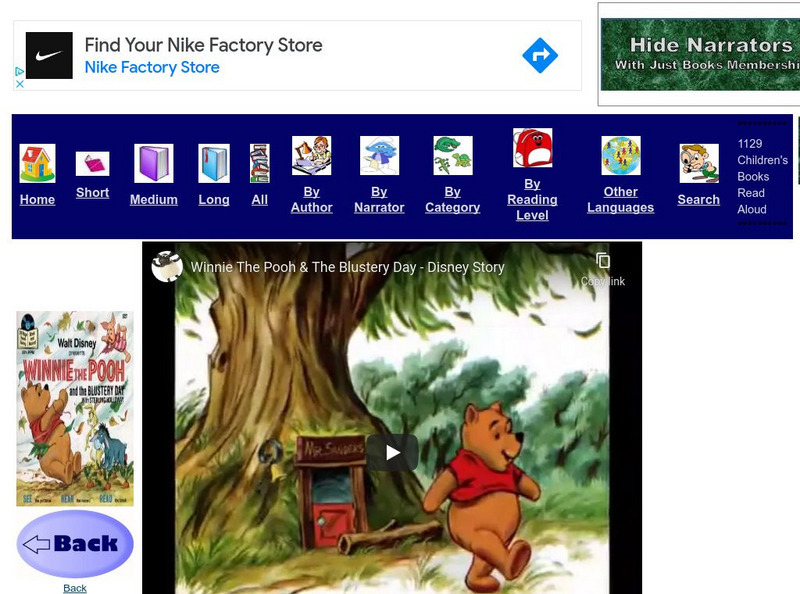Just Books Read Aloud: Walt Disney: Winnie the Pooh and the Blustery Day eBook