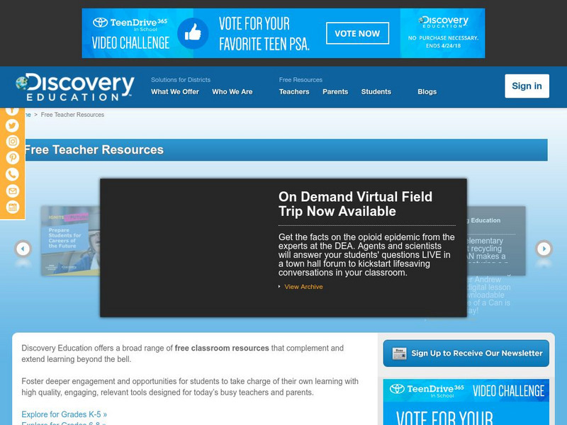 Discovery Education: Science Homework Help Website Discovery Education: Science Homework Help Website