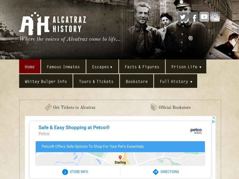 Alcatraz History: Welcome to Alcatraz History Website Alcatraz History: Welcome to Alcatraz History Website