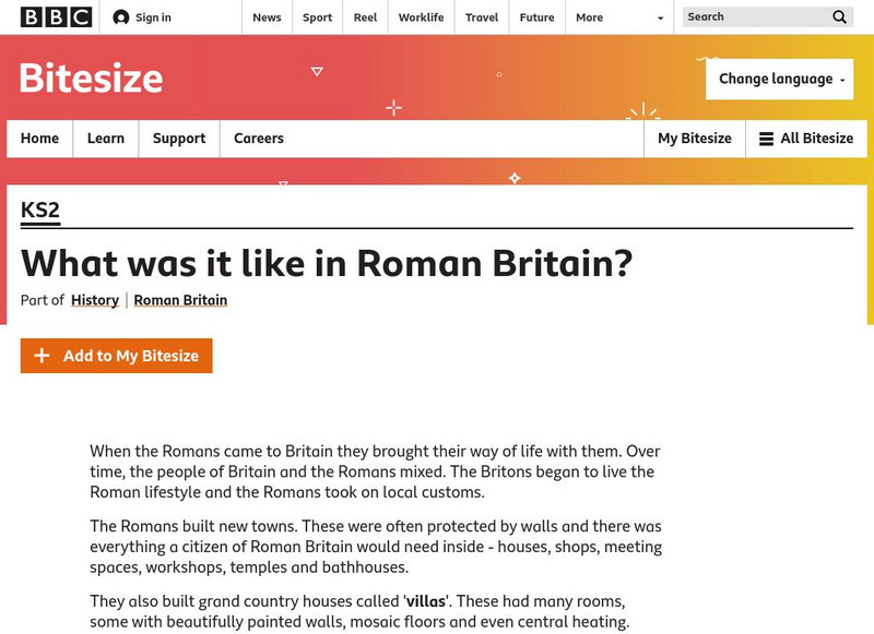 Bbc: Primary History: Roman Families and Children Unit Plan Bbc: Primary History: Roman Families and Children Unit Plan