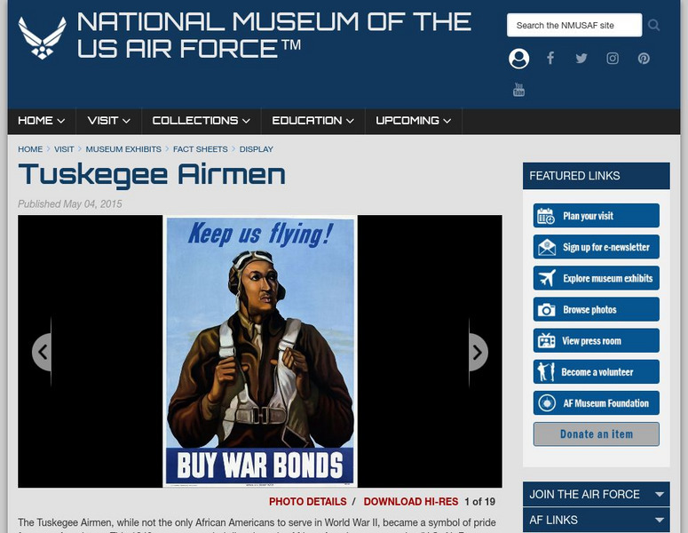 National Museum of the u.s. Air Force: Tuskegee Airmen Website National Museum of the u.s. Air Force: Tuskegee Airmen Website