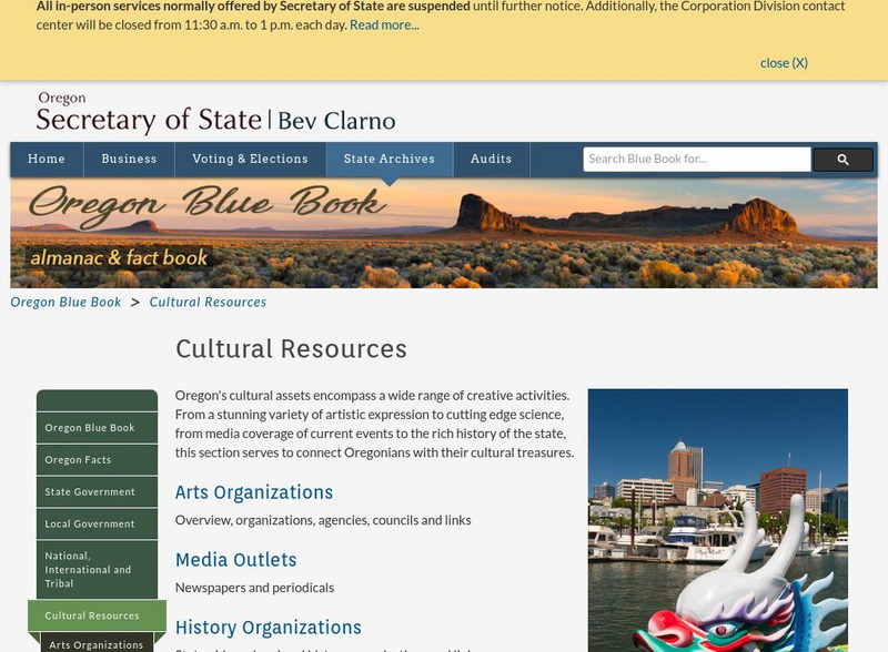 Oregon Blue Book: Oregon History: Land Based Fur Trade and Exploration Handout Oregon Blue Book: Oregon History: Land Based Fur Trade and Exploration Handout
