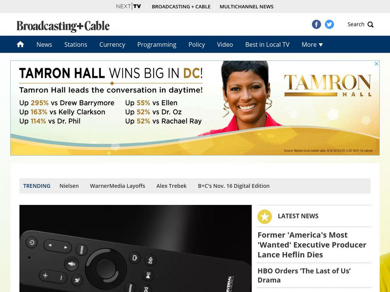Broadcasting and Cable Online Website Broadcasting and Cable Online Website