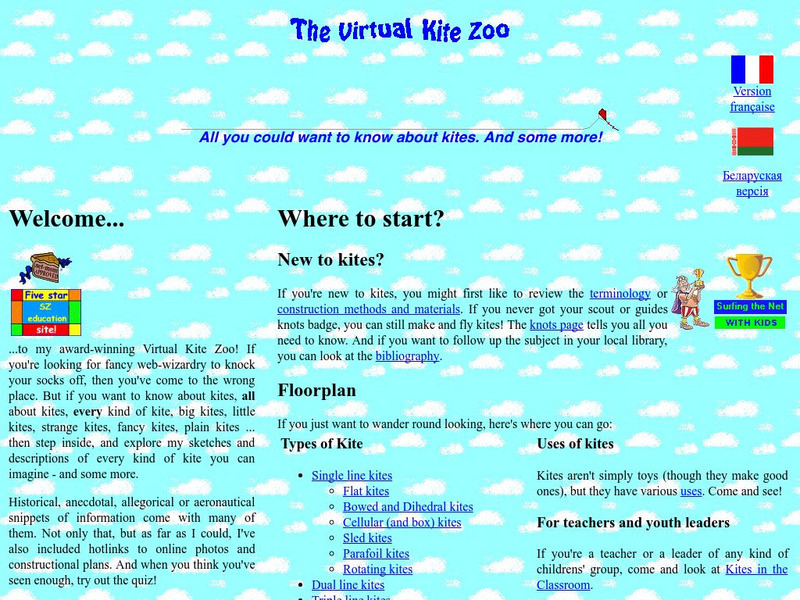 The Virtual Kite Zoo Activity The Virtual Kite Zoo Activity
