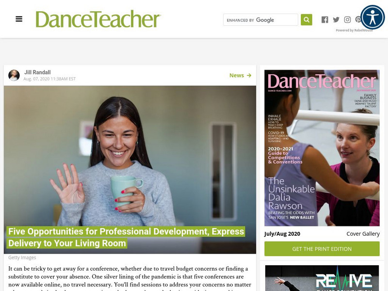 Dance Teacher Magazine Website Dance Teacher Magazine Website