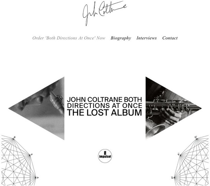 The Official John Coltrane Site Handout The Official John Coltrane Site Handout