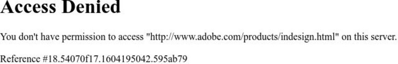 Adobe Page Maker Website