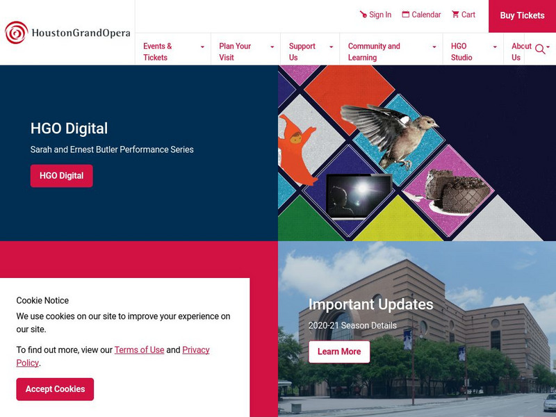 Welcome to Houston Grand Opera Website