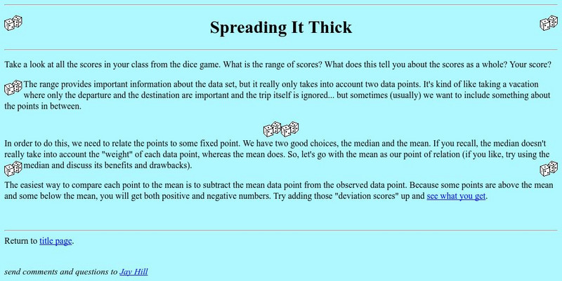 University of Illinois: Spreading It Thick Website University of Illinois: Spreading It Thick Website