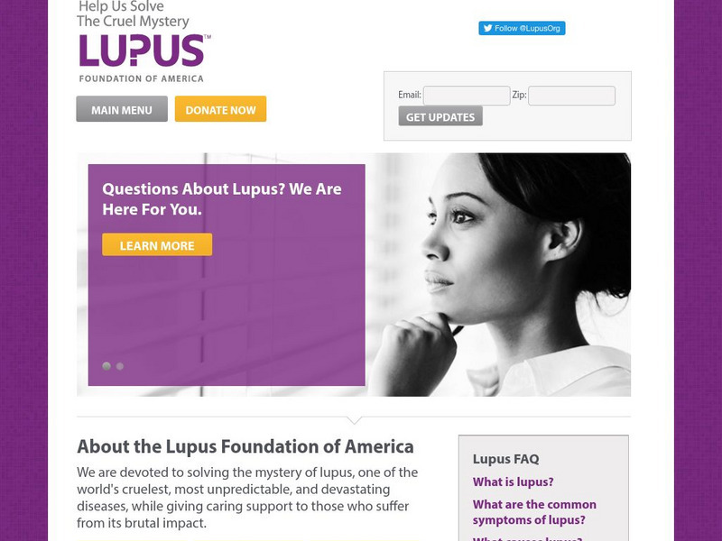 Lupus Foundation of America Website Lupus Foundation of America Website