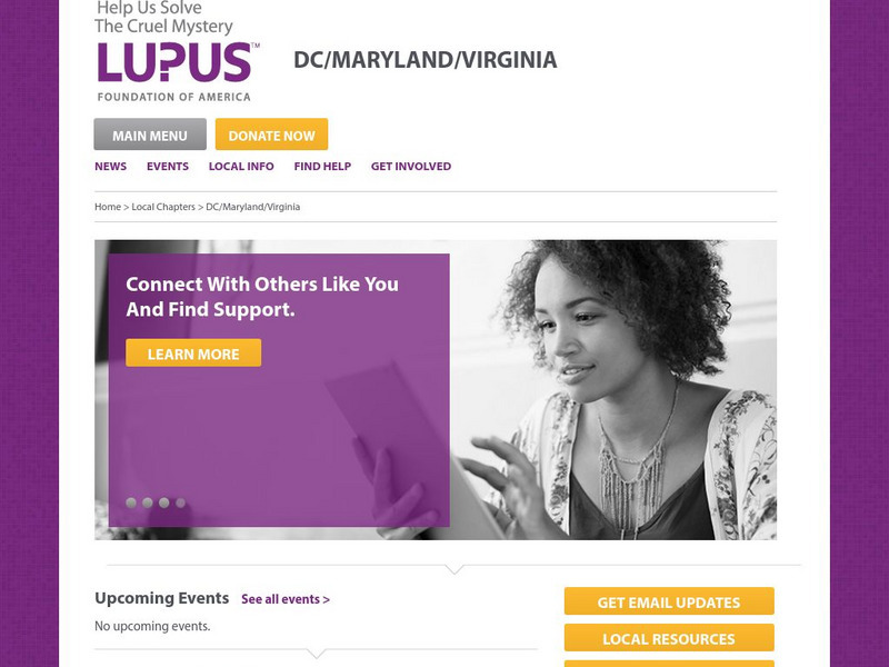 Lupus Foundation of Greater Washington Website Lupus Foundation of Greater Washington Website