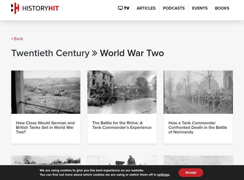 History Hit: Twentieth Century World War Two Graphic
