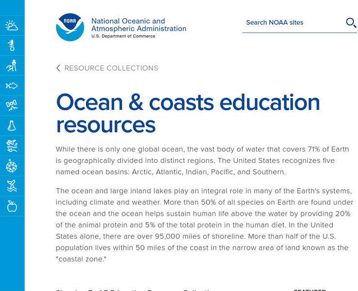 Noaa: Ocean and Coasts Website Noaa: Ocean and Coasts Website