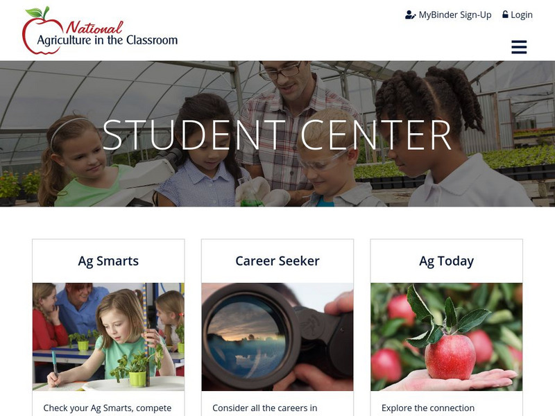 Ag Classroom: Teen Scene Website