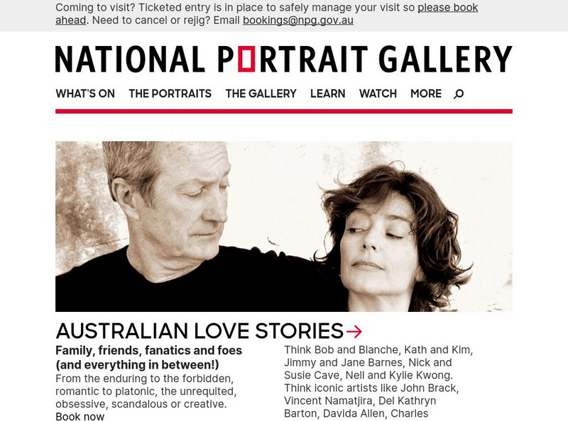 National Portrait Gallery of Australia Graphic National Portrait Gallery of Australia Graphic